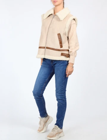 Vesta Vero Moda, crem
