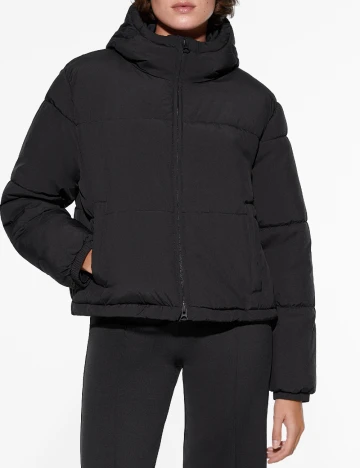 Geaca Oysho, negru Negru
