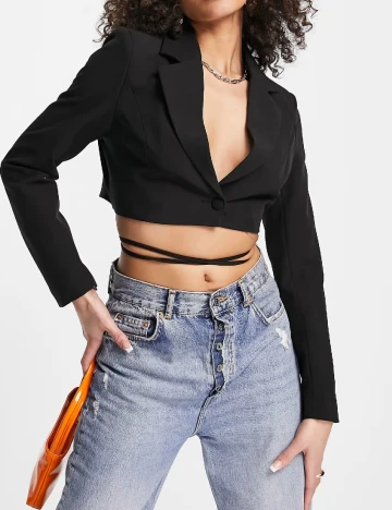 Sacou Unique21, negru Negru