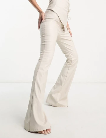 Pantaloni ASOS, crem Crem