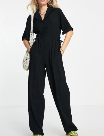 Salopeta Top Shop, negru Negru