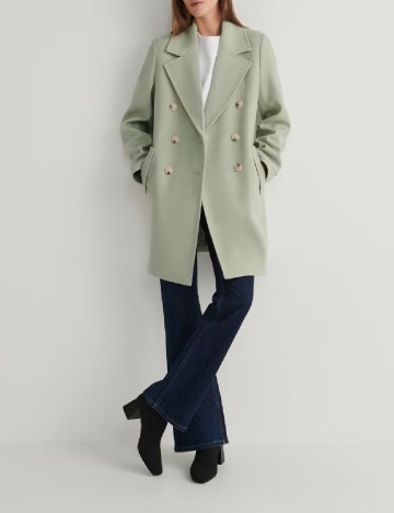 
						Palton Reserved, verde