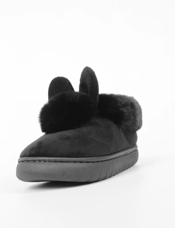 Papuci de Casa SHEIN, negru Negru
