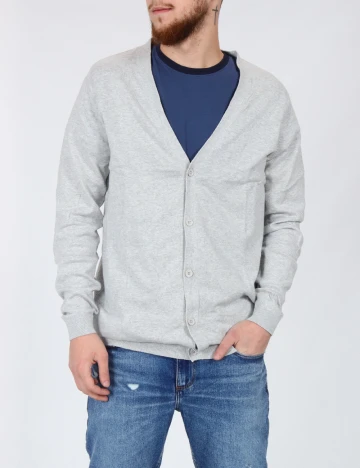 Cardigan ASOS, gri Gri
