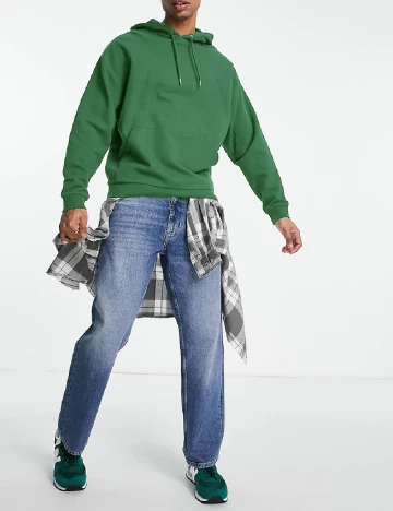 Hanorac Oversize ASOS, verde Verde