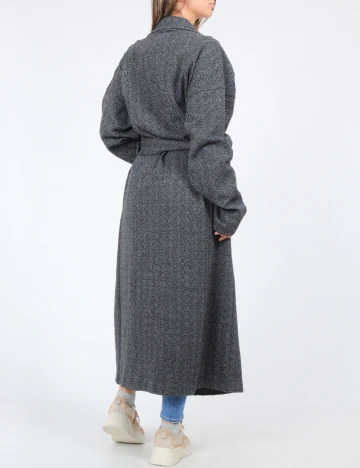 Palton Noisy May, gri/negru Gri