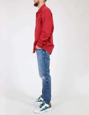 Camasa Pepe Jeans, rosu Rosu