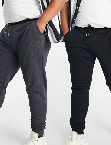 
						Set pantaloni 2 perechi ASOS, mix culori