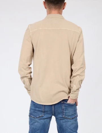 Camasa Pepe Jeans, bej Crem