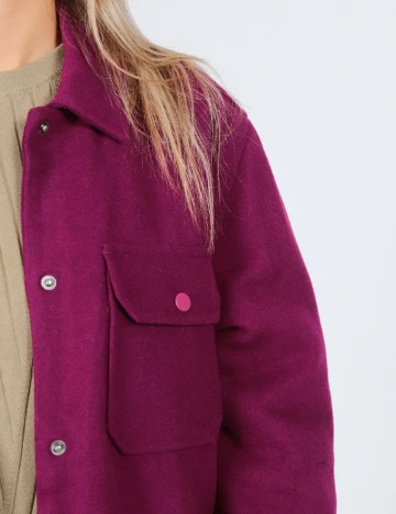 Jacheta Pepe Jeans, magenta Mov