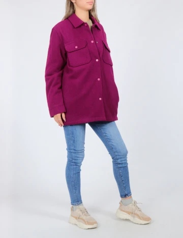 Jacheta Pepe Jeans, magenta Mov