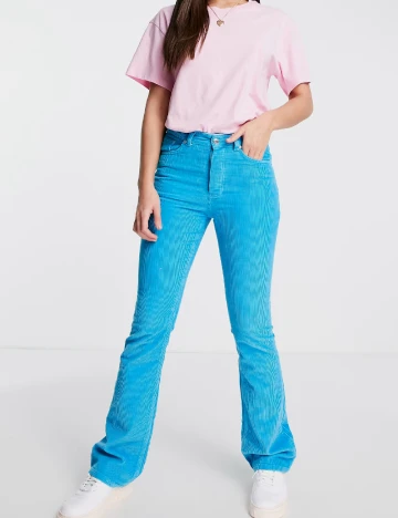 Pantaloni ASOS, albastru Albastru