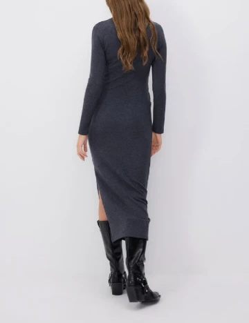 Rochie medie Reserved, gri