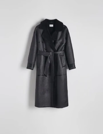 Palton Reserved, negru