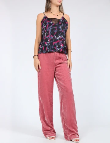 Pantaloni Pepe Jeans, roz Roz