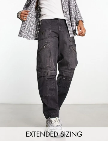 Blugi ASOS, gri