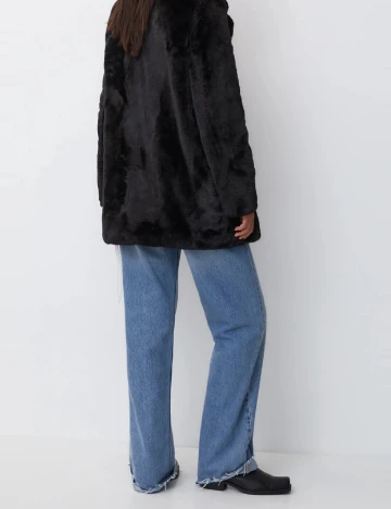 Palton Pull&Bear, negru