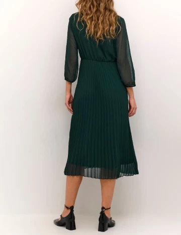 Rochie medie Culture, verde