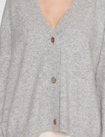 Cardigan Karen By Simonsen, gri