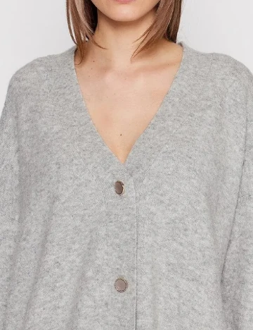 Cardigan Karen By Simonsen, gri