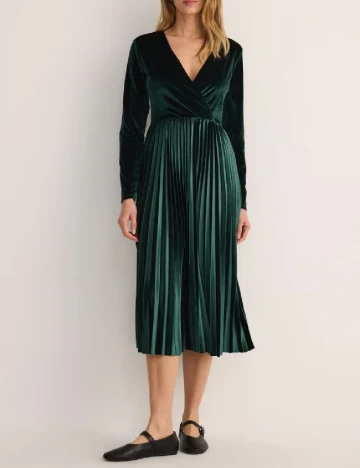 Rochie medie Reserved, verde Verde