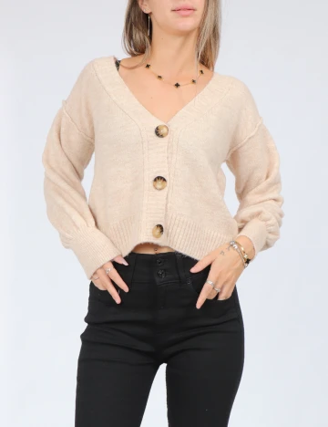Cardigan Top Shop, crem Crem
