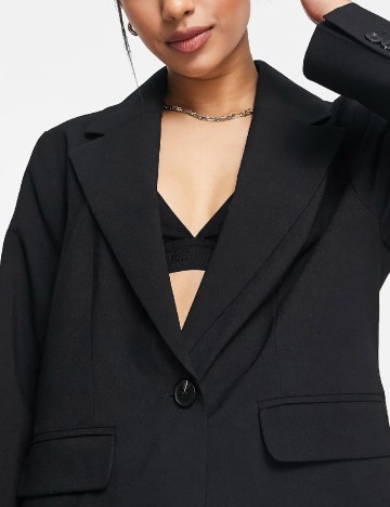 Sacou Top Shop, negru