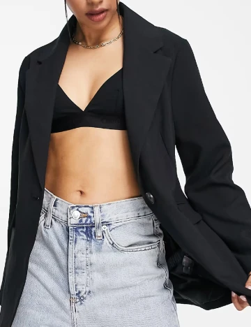 Sacou Top Shop, negru