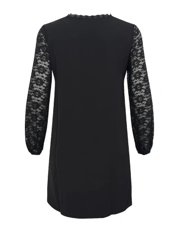 Rochie scurta Kaffe Curve, negru