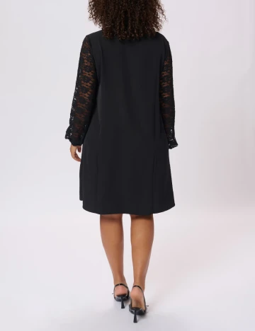 Rochie scurta Kaffe Curve, negru