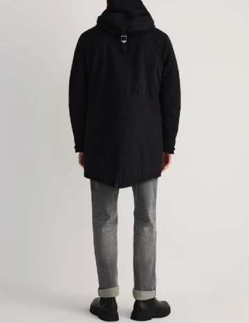 Geaca Reserved, negru Negru