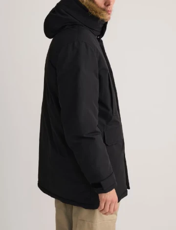 Geaca Reserved, negru Negru