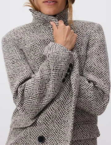 Palton Reserved, mix culori