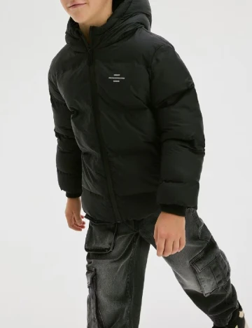 Geaca Reserved, negru Negru