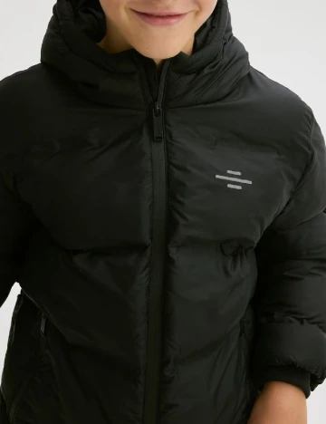 Geaca Reserved, negru Negru