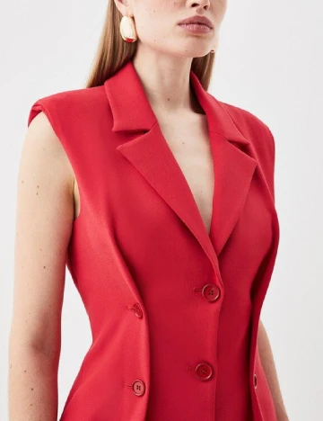 Rochie scurta Karen Millen, rosu Rosu