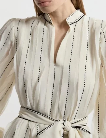Rochie scurta Karen Millen, ecru