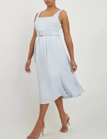 Rochie medie Karen Millen Plus Size, albastru Albastru