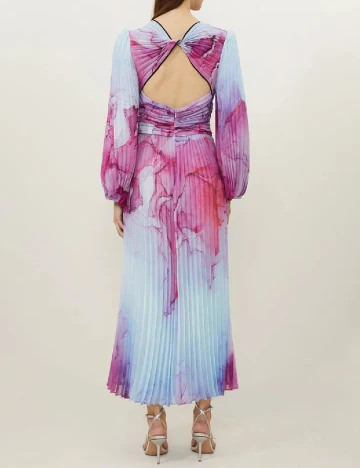 Rochie lunga Karen Millen, mix culori