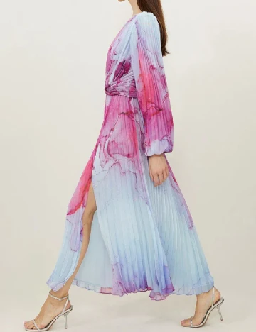 Rochie lunga Karen Millen, mix culori
