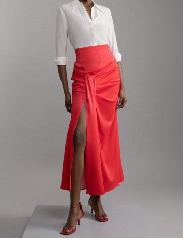 
						Fusta Karen Millen, rosu