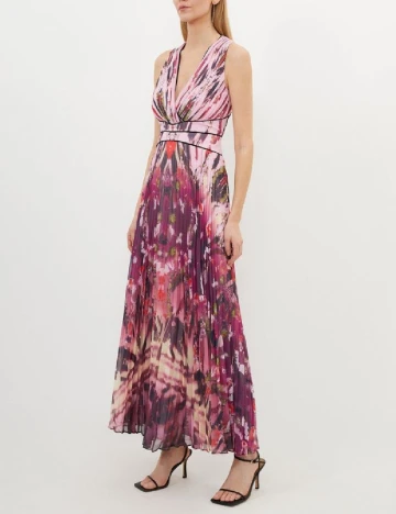 Rochie lunga Karen Millen, mix culori