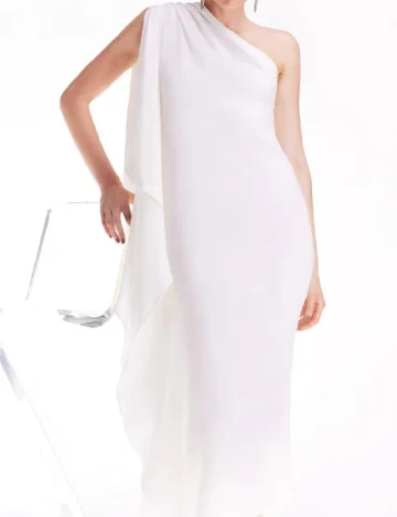 Rochie medie Karen Millen, alb