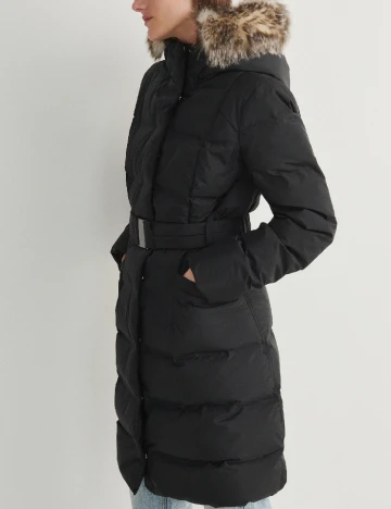 Geaca Reserved, negru Negru
