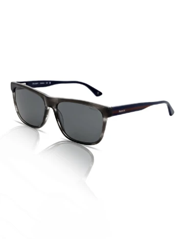 Ochelari de soare HACKETT, negru/albastru Negru
