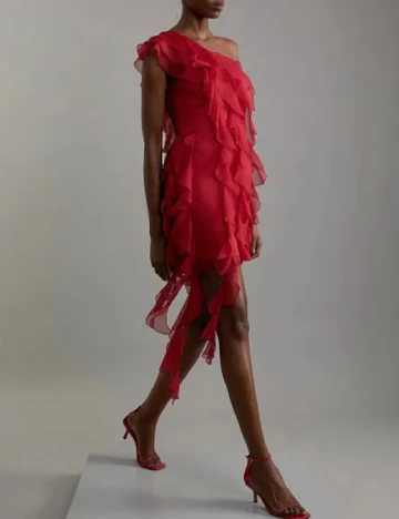 Rochie scurta Karen Millen, rosu