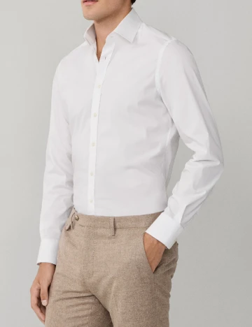 Camasa HACKETT, alb Alb