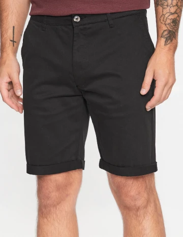 Pantaloni scurti !Solid, negru Negru