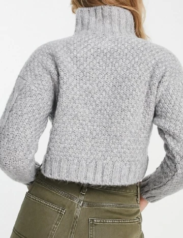 Pulover ASOS, gri