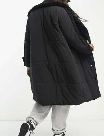 Geaca Urbancode Curve, negru Negru